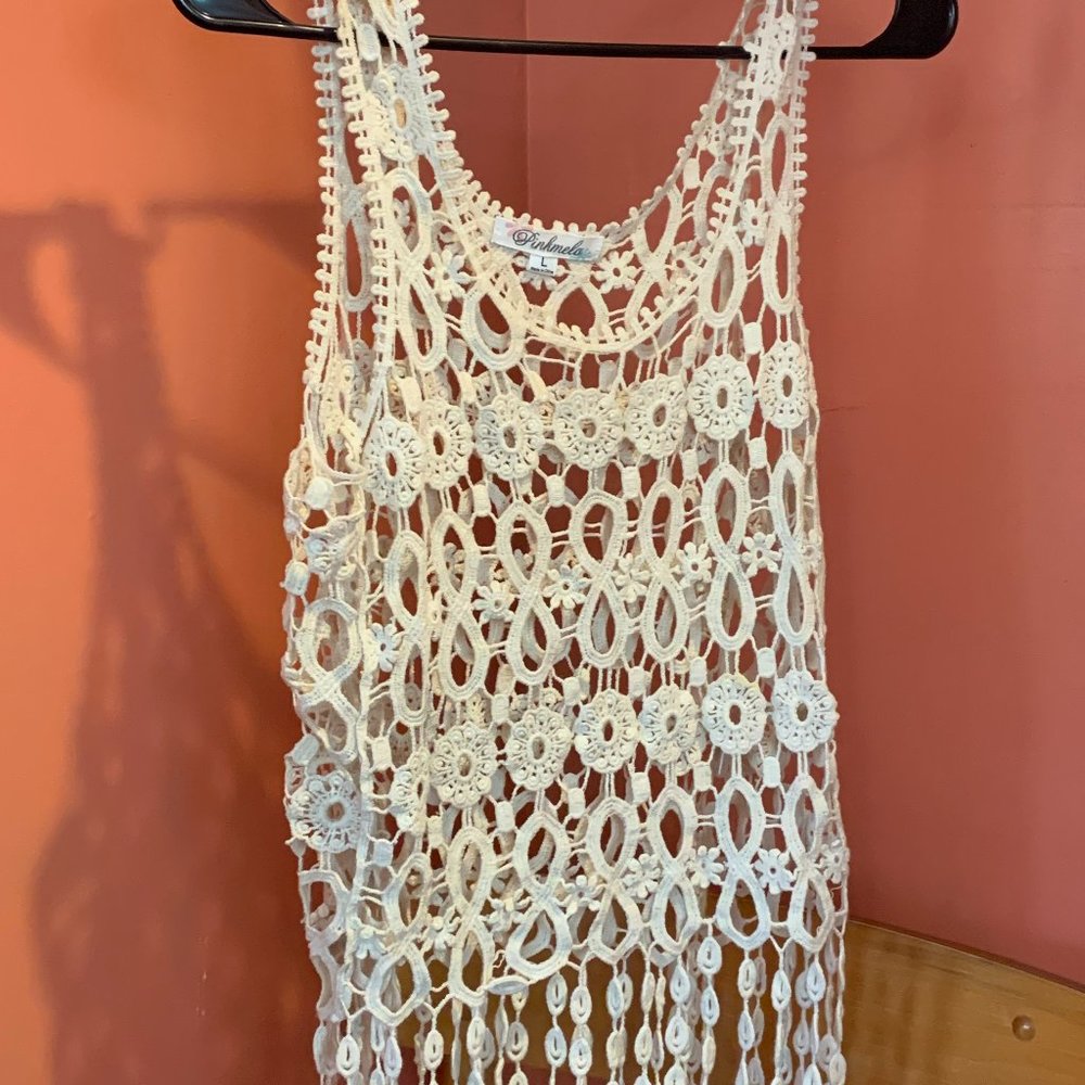Crocheted Tank Top Cover